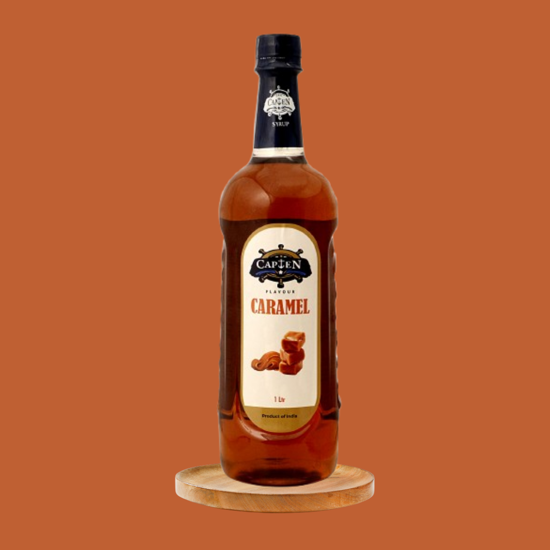 CAPTEN Sugar Free Caramel Liquid Syrup 1L For Coffee,Milkshake,Frappe,Cold-Coffee,Pancakes And More Diabetic Friendly Concentrated Liquid Syrup Ready To Mix - Image 3